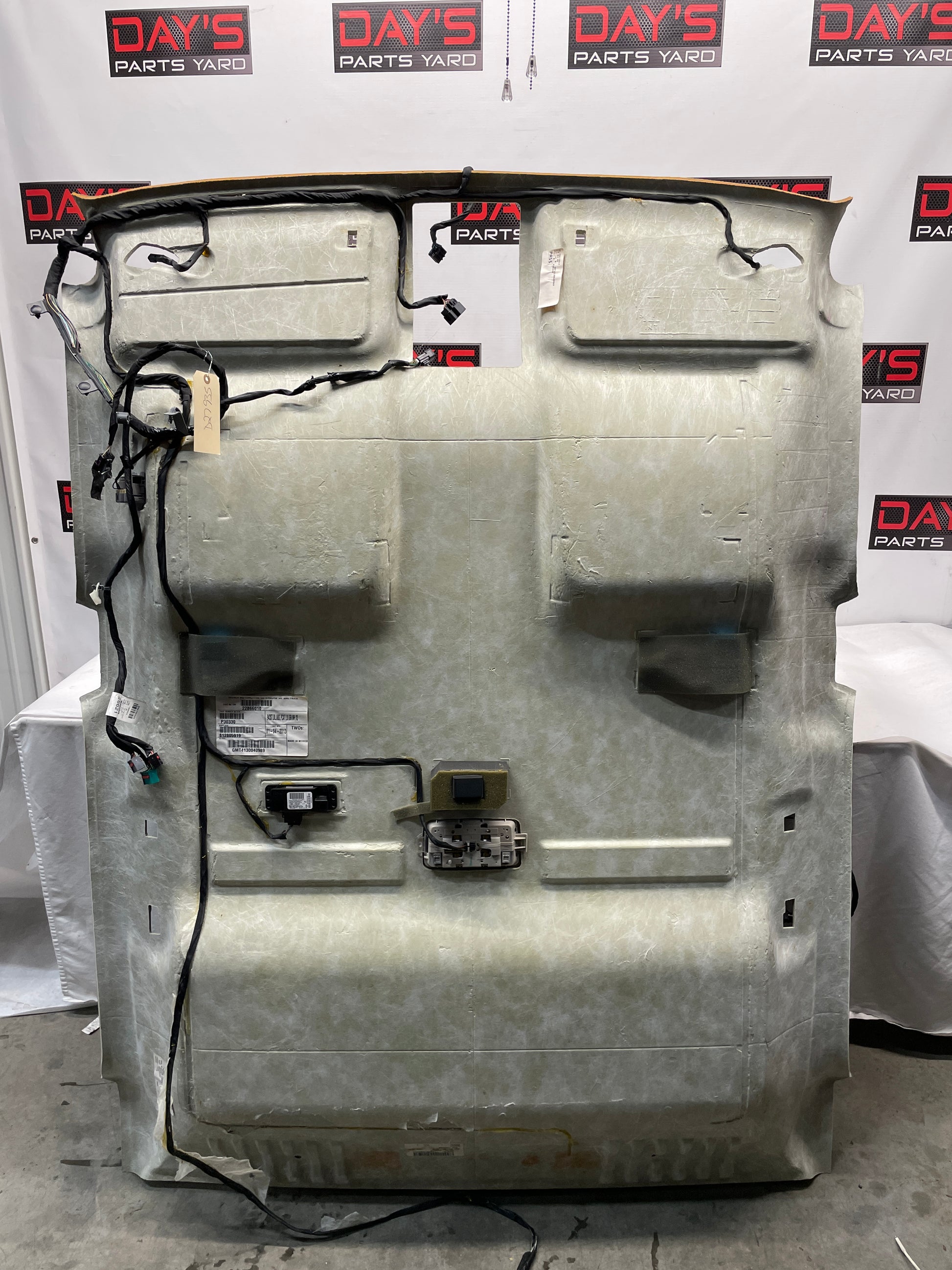 2013 GMC Sierra C1500 SLE Head Liner OEM - Day's Parts Yard