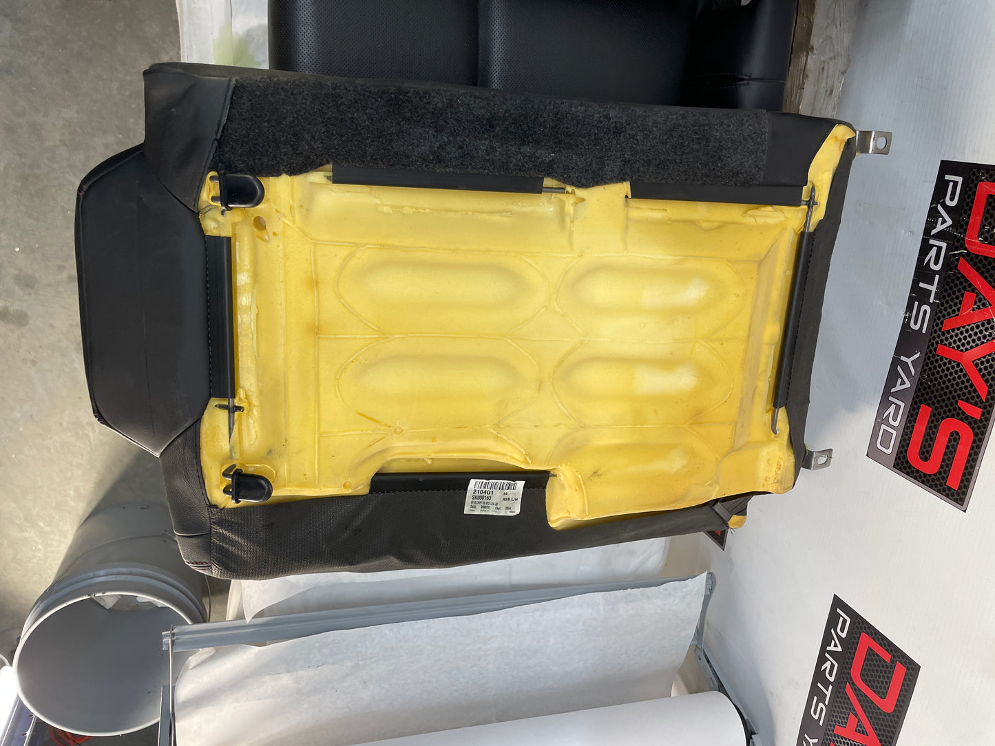 2015 Chevy SS Sedan Rear Black Leather Alcantara Suede OEM