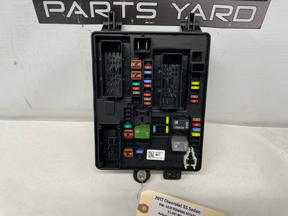 2017 Chevy SS Sedan Rear Trunk Fuse Relay Body Harness Junction Box Panel OEM
