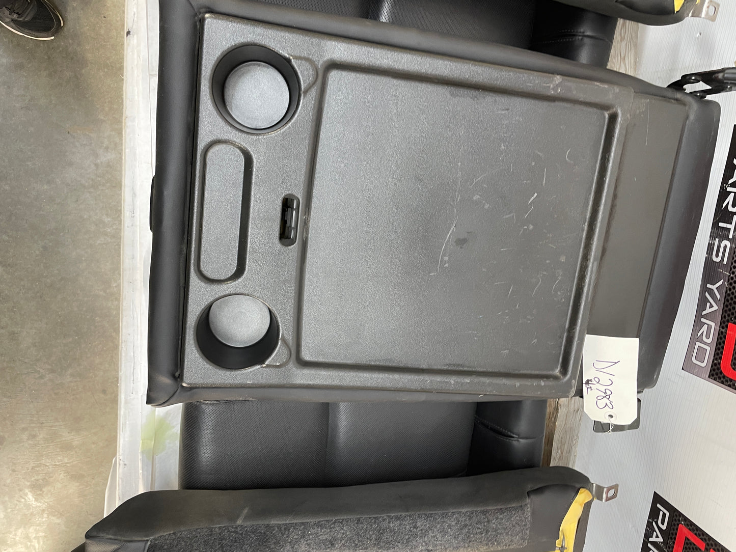 2015 Chevy SS Sedan Rear Black Leather Alcantara Suede OEM