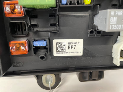 2017 Chevy SS Sedan Rear Trunk Fuse Relay Body Harness Junction Box Panel OEM