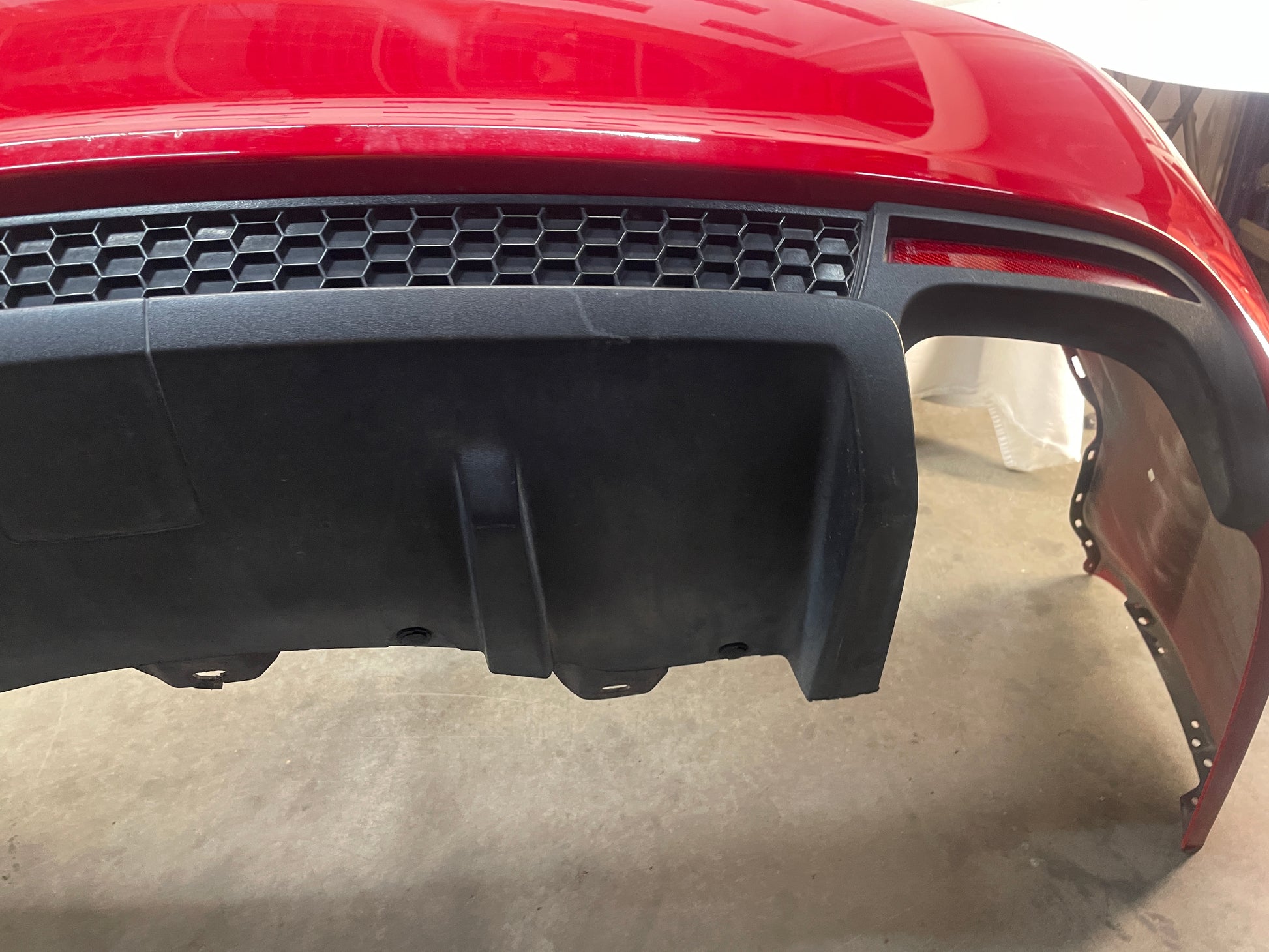 2009 Pontiac G8 GT Rear Bumper Cover w/ Valance Red OEM - Day's Parts Yard