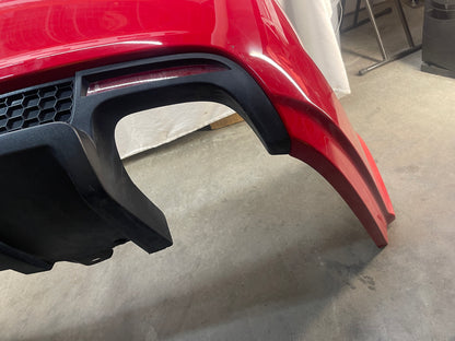 2009 Pontiac G8 GT Rear Bumper Cover w/ Valance Red OEM - Day's Parts Yard