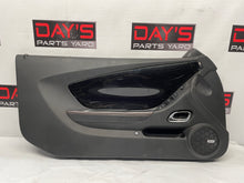 2014 Chevy Camaro ZL1 Convertible LH Driver Interior Door Panel Trim Carbon Flash OEM - Day's Parts Yard