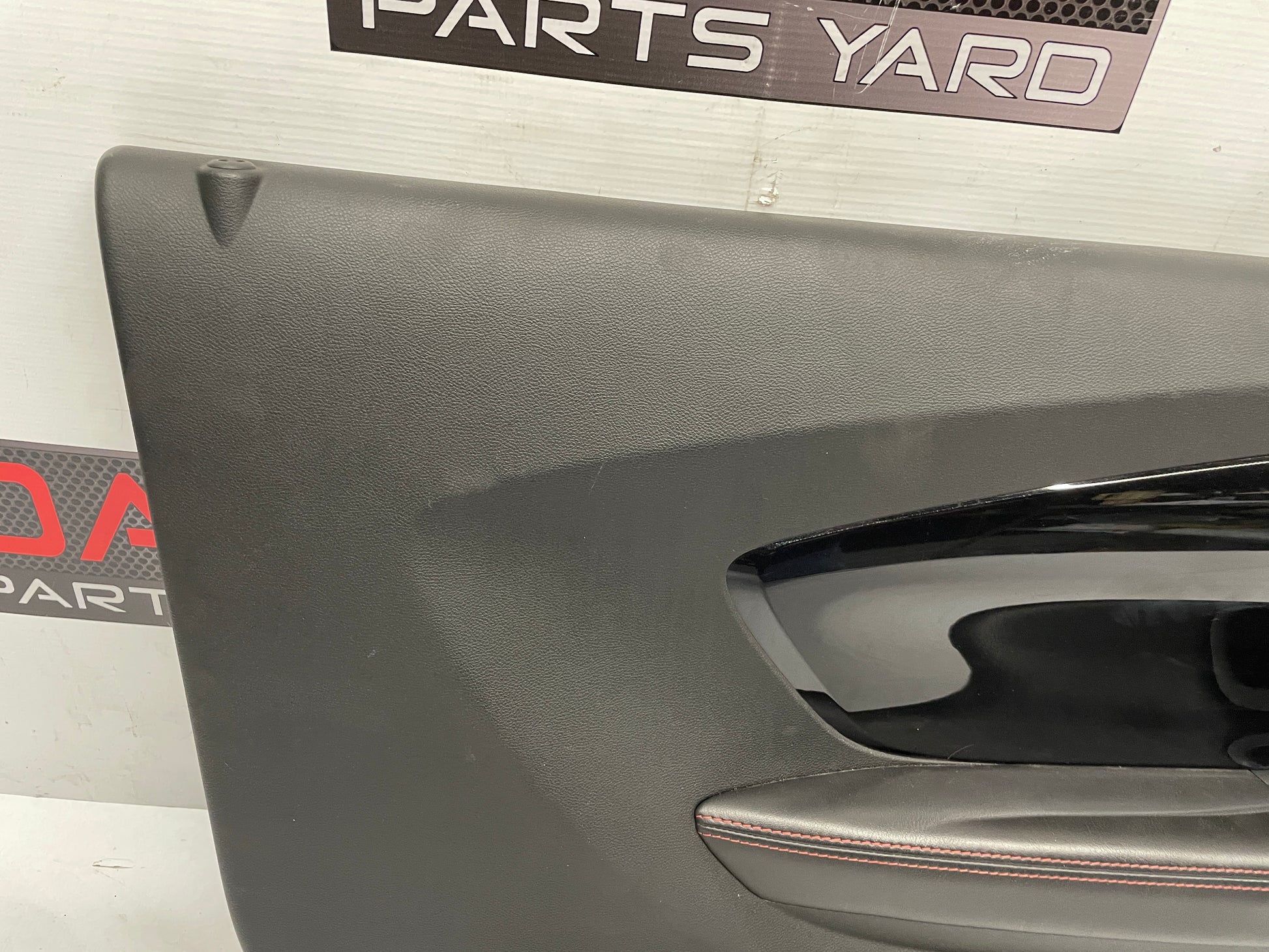 2014 Chevy Camaro ZL1 Convertible LH Driver Interior Door Panel Trim Carbon Flash OEM - Day's Parts Yard