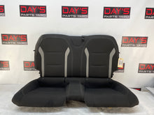 2020 Chevy Camaro SS LZ Seats Rears Black & Gray Cloth OEM