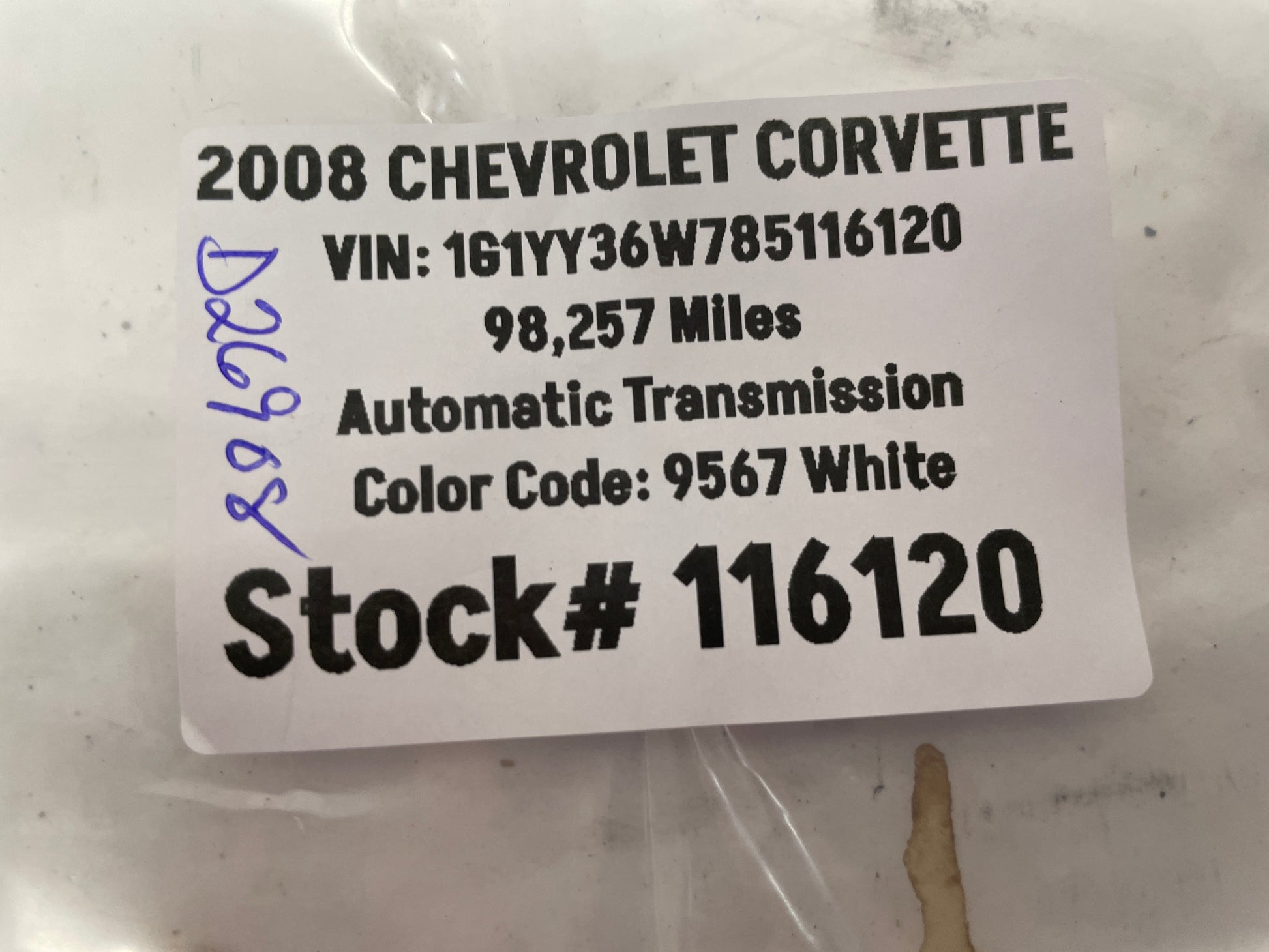 2008 Chevy Corvette Center Wheel Cap OEM - Day's Parts Yard