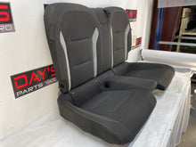 2020 Chevy Camaro SS LZ Seats Rears Black & Gray Cloth OEM