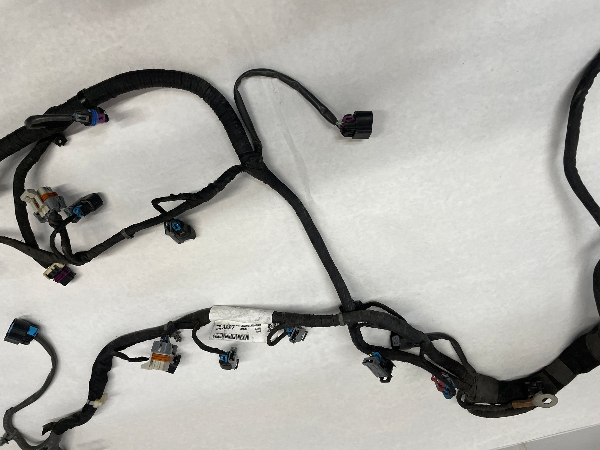 2017 Chevy SS Sedan Engine Motor Automatic Transmission Wire Wiring Harness OEM - Day's Parts Yard
