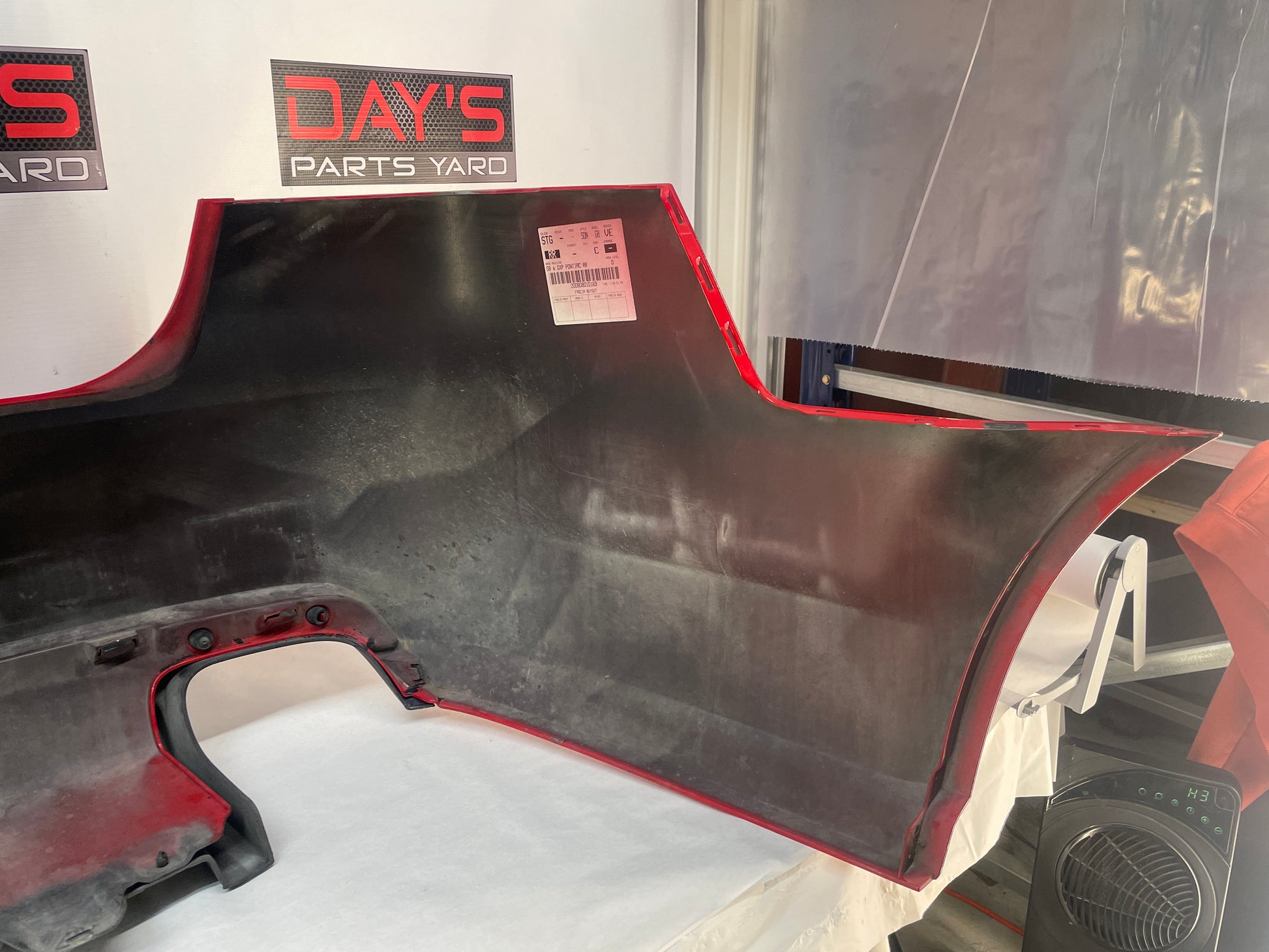 2009 Pontiac G8 GT Rear Bumper Cover w/ Valance Red OEM - Day's Parts Yard