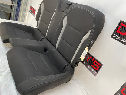 2020 Chevy Camaro SS LZ Seats Rears Black & Gray Cloth OEM