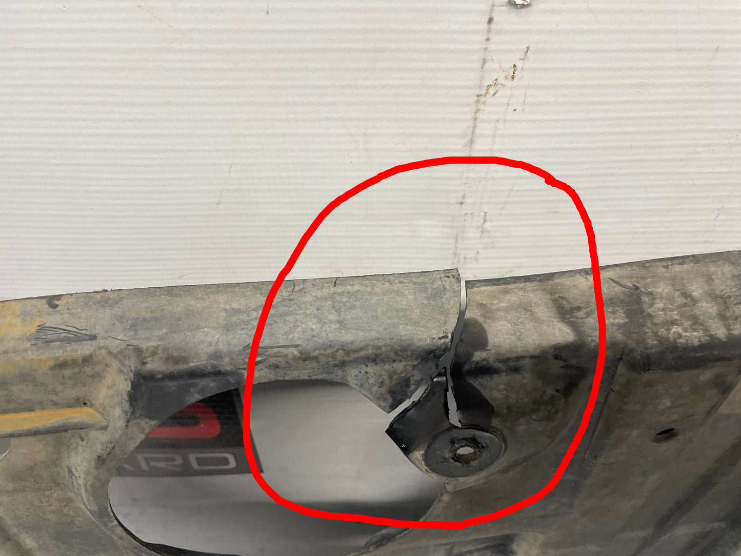 2013 Chevy Caprice Front Bumper Fascia Lower Apron Air Damn Panel Extension OEM - Day's Parts Yard