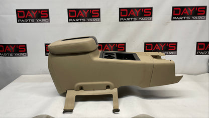 2009 GMC Sierra 2500HD SLT Center Console Arm Rest Cashmere Tan OEM - Day's Parts Yard