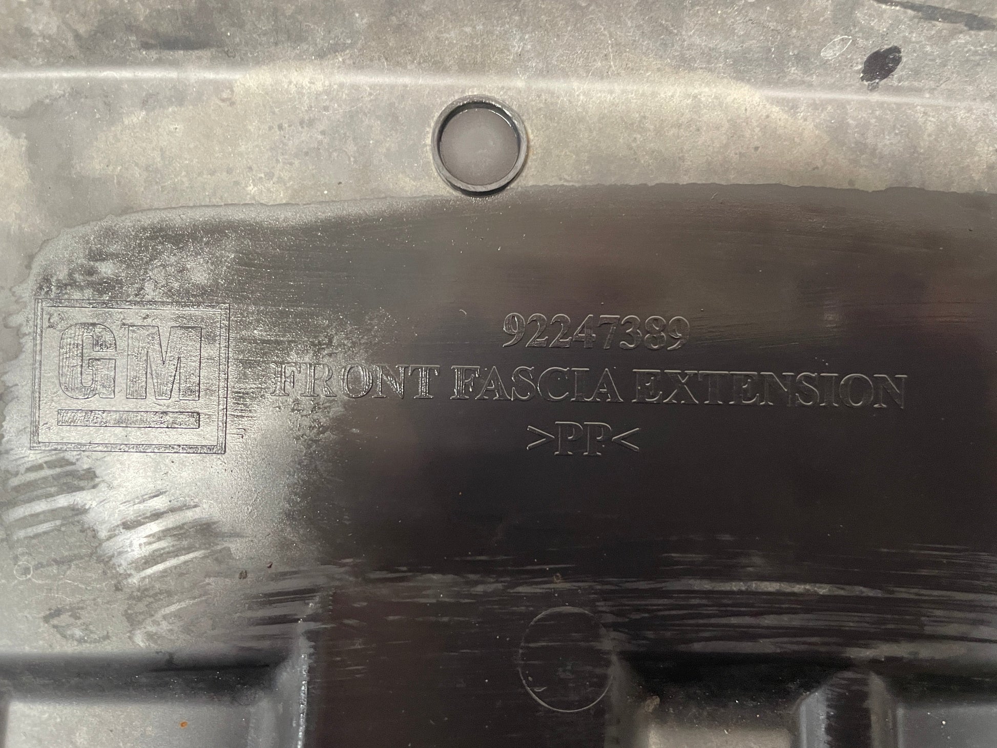 2013 Chevy Caprice Front Bumper Fascia Lower Apron Air Damn Panel Extension OEM - Day's Parts Yard
