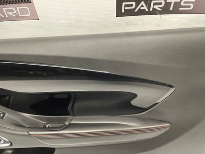 2014 Chevy Camaro ZL1 Convertible RH Passenger Interior Door Panel Trim Carbon Flash OEM - Day's Parts Yard