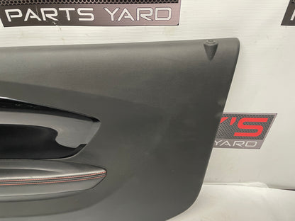 2014 Chevy Camaro ZL1 Convertible RH Passenger Interior Door Panel Trim Carbon Flash OEM - Day's Parts Yard