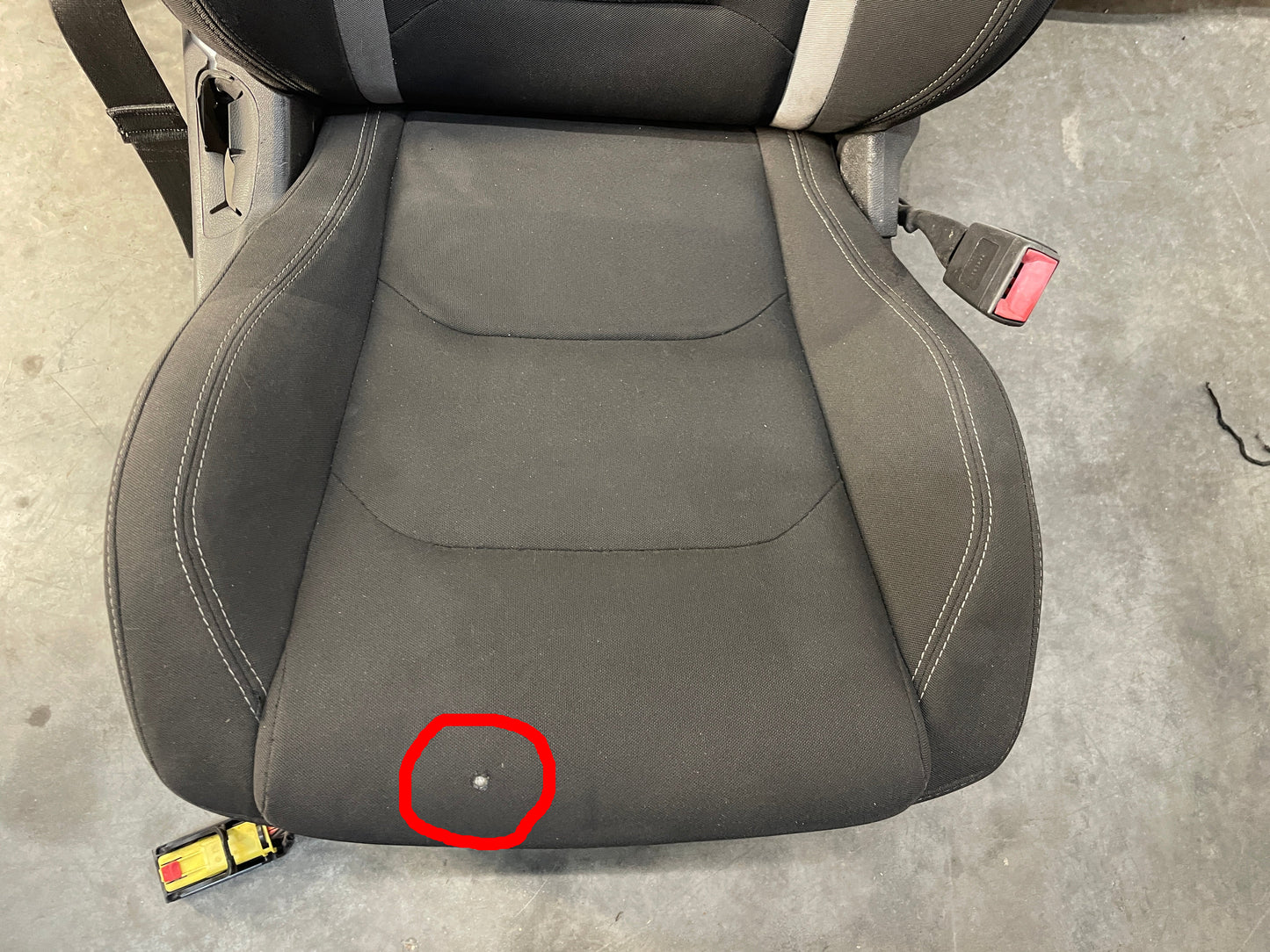 2020 Chevy Camaro SS LZ RH Passenger Cloth Front Seat OEM