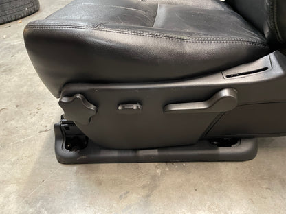 2013 GMC Sierra C1500 SLE Seats Fronts and Rears Black Leather OEM