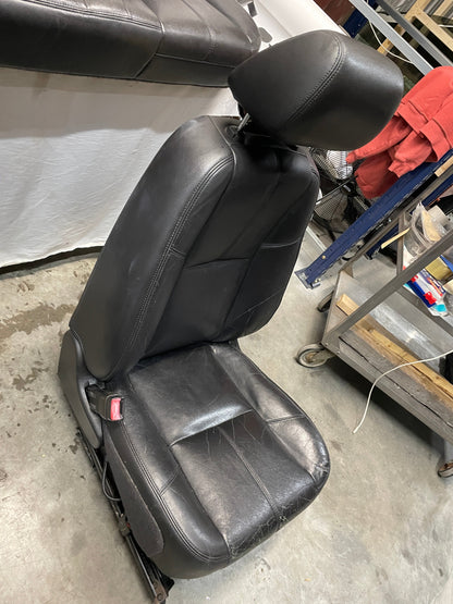 2013 GMC Sierra C1500 SLE Seats Fronts and Rears Black Leather OEM