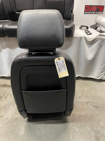 2013 GMC Sierra C1500 SLE Seats Fronts and Rears Black Leather OEM