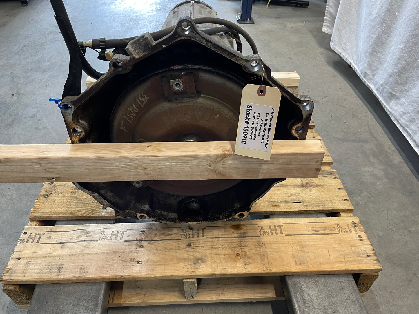 2008 Chevy Silverado 2500HD 4X4 6L90E Automatic Transmission OEM