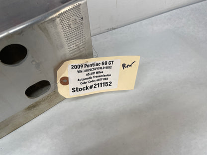 2009 Pontiac G8 GT Rear Bumper Reinforcement Impact Bar OEM - Day's Parts Yard