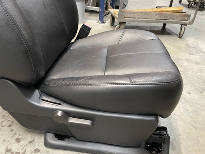 2013 GMC Sierra C1500 SLE Seats Fronts and Rears Black Leather OEM