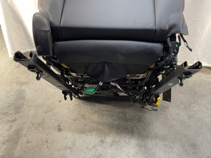 2015 Chevy SS Sedan RH Passenger Front Seat Black Leather Alcantara Suede OEM