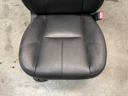 2013 GMC Sierra C1500 SLE Seats Fronts and Rears Black Leather OEM