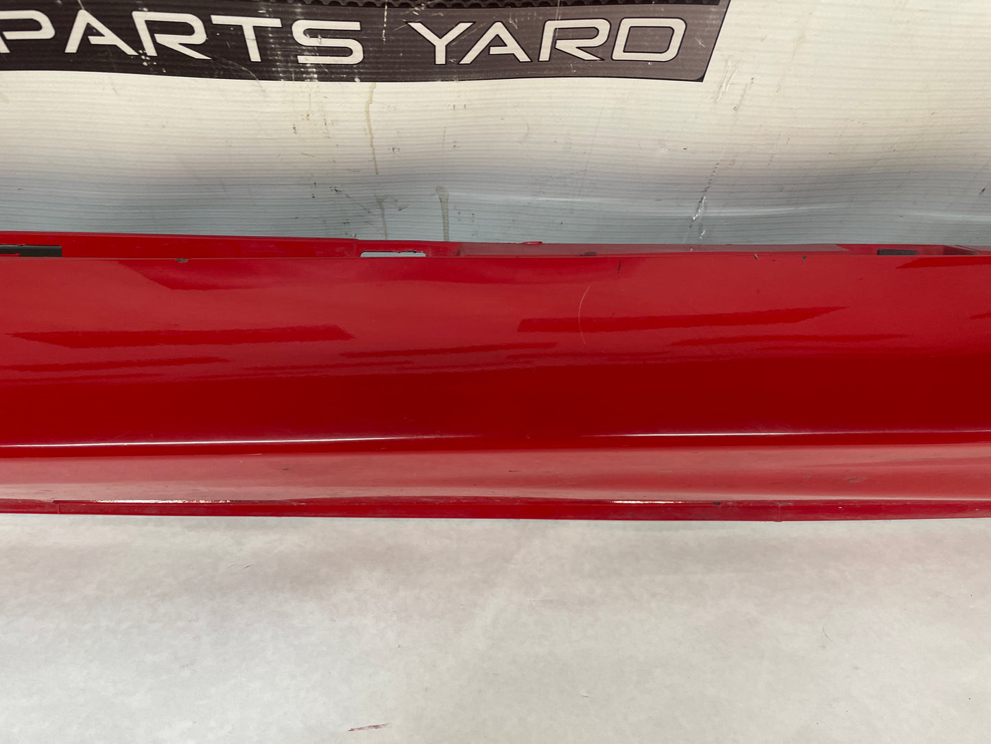 2009 Pontiac G8 GT LH Driver Rocker Molding Side Skirt Panel Red OEM - Day's Parts Yard