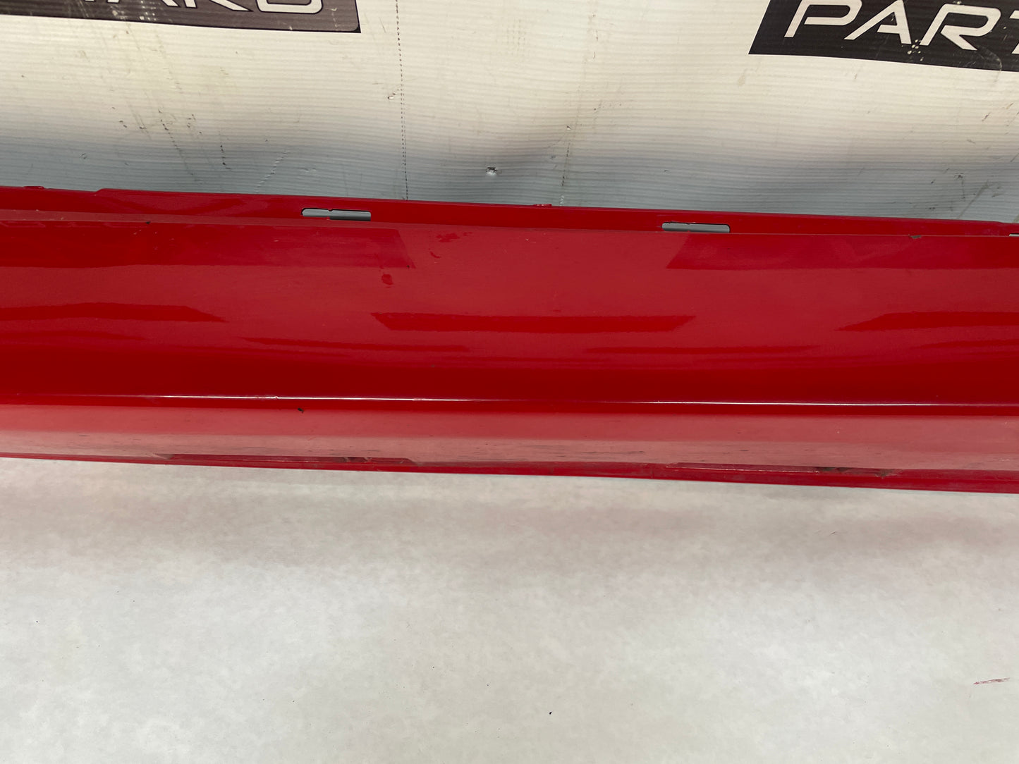 2009 Pontiac G8 GT LH Driver Rocker Molding Side Skirt Panel Red OEM - Day's Parts Yard