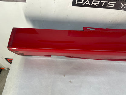 2009 Pontiac G8 GT LH Driver Rocker Molding Side Skirt Panel Red OEM - Day's Parts Yard