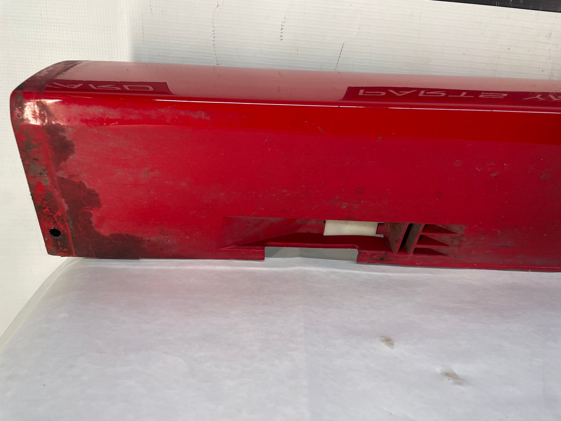 2009 Pontiac G8 GT LH Driver Rocker Molding Side Skirt Panel Red OEM - Day's Parts Yard