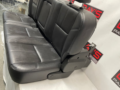 2013 GMC Sierra C1500 SLE Seats Fronts and Rears Black Leather OEM