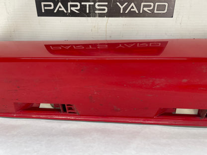 2009 Pontiac G8 GT LH Driver Rocker Molding Side Skirt Panel Red OEM - Day's Parts Yard