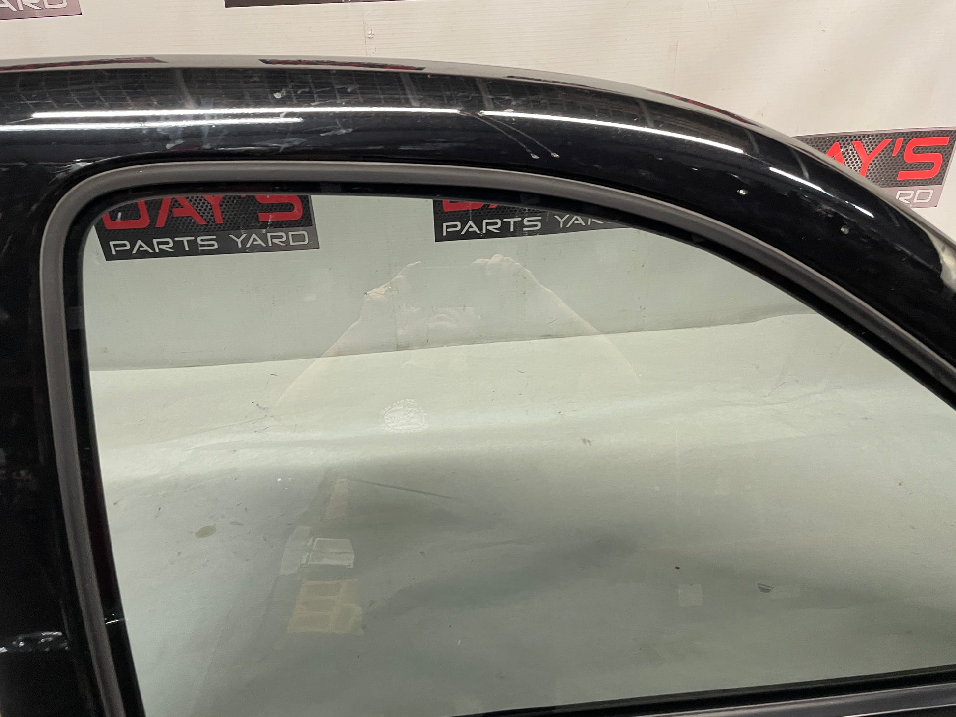 2013 GMC Sierra C1500 SLE RH Passenger Front Exterior Door Black OEM - Day's Parts Yard