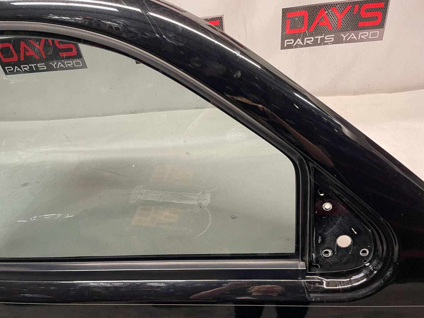 2013 GMC Sierra C1500 SLE RH Passenger Front Exterior Door Black OEM - Day's Parts Yard