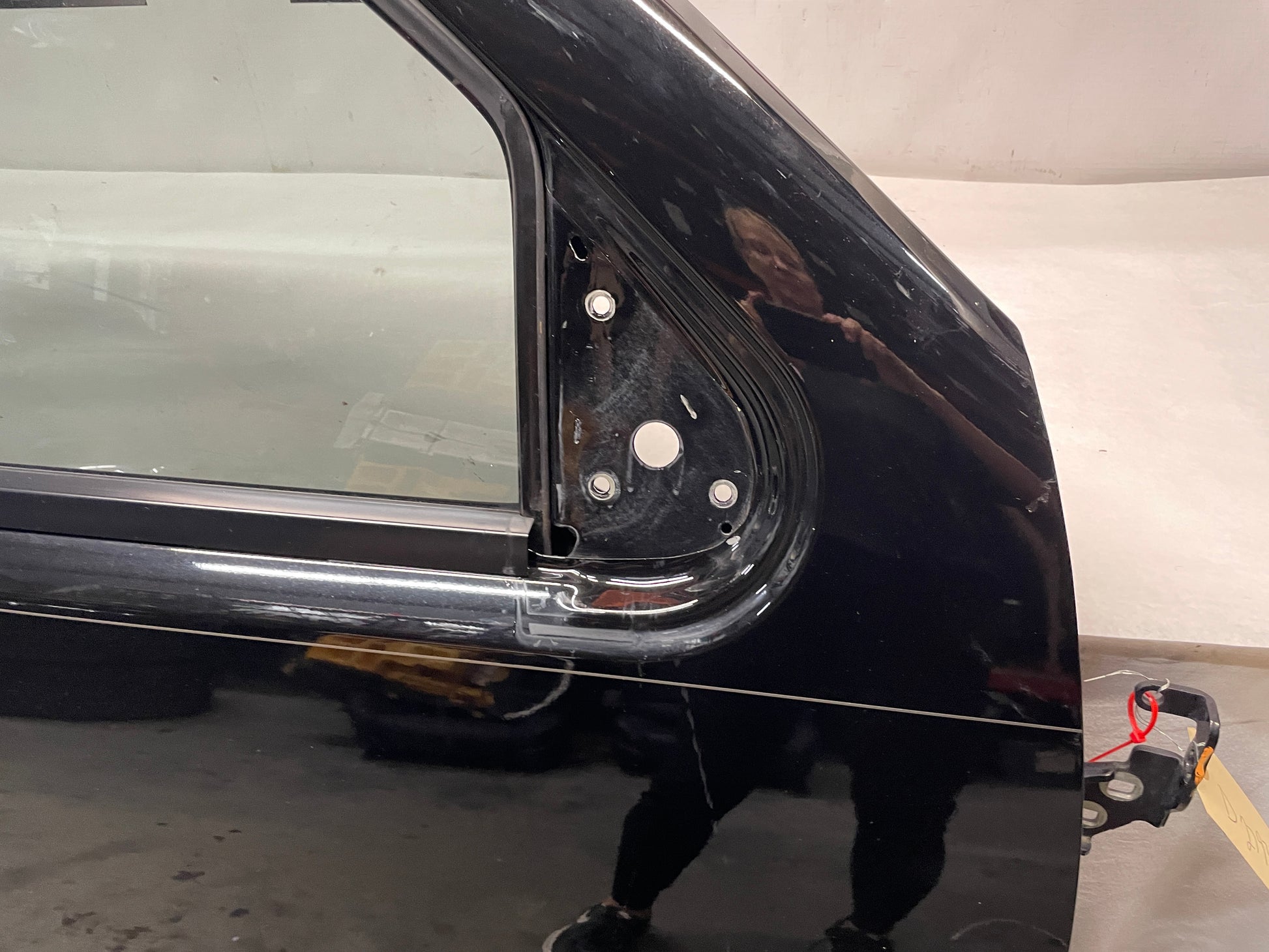 2013 GMC Sierra C1500 SLE RH Passenger Front Exterior Door Black OEM - Day's Parts Yard