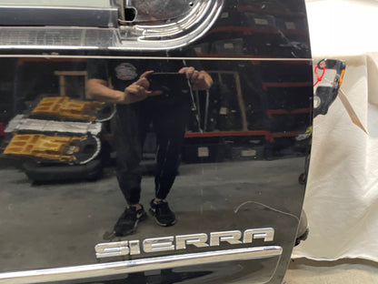 2013 GMC Sierra C1500 SLE RH Passenger Front Exterior Door Black OEM - Day's Parts Yard