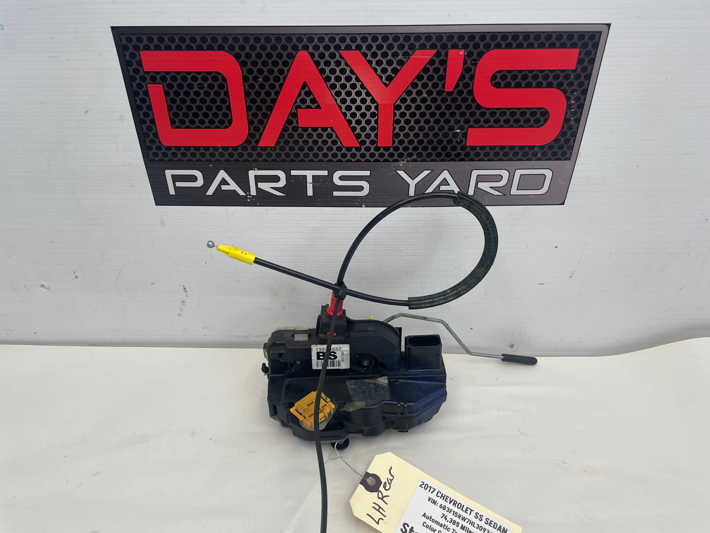 2017 Chevy SS Sedan LH Driver Rear Door Lock Actuator OEM