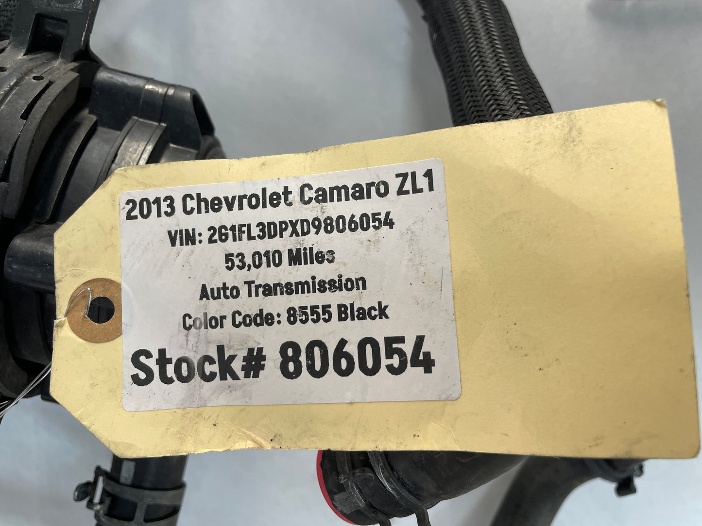 2013 Chevy Camaro ZL1 Supercharger Heat Exchanger Intercooler Pump Hoses Lines Tubes OEM