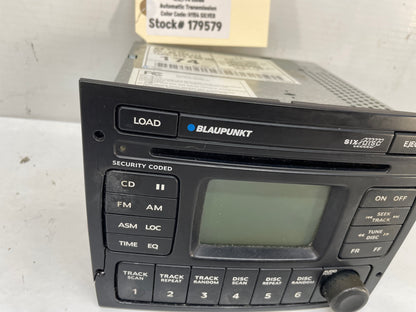 2004 Pontiac GTO Radio Stereo 6 Disk CD Changer Blaupunkt OEM