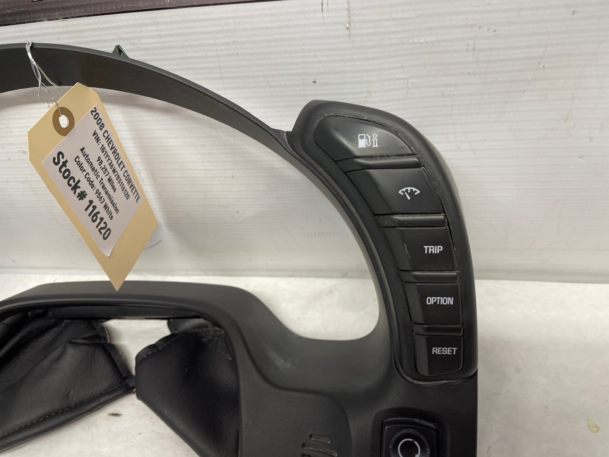 2008 Chevy Corvette Gauge Cluster Bezel OEM - Day's Parts Yard