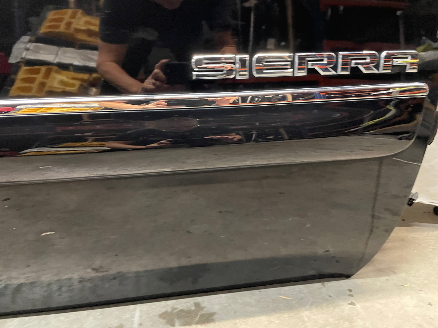 2013 GMC Sierra C1500 SLE RH Passenger Front Exterior Door Black OEM - Day's Parts Yard