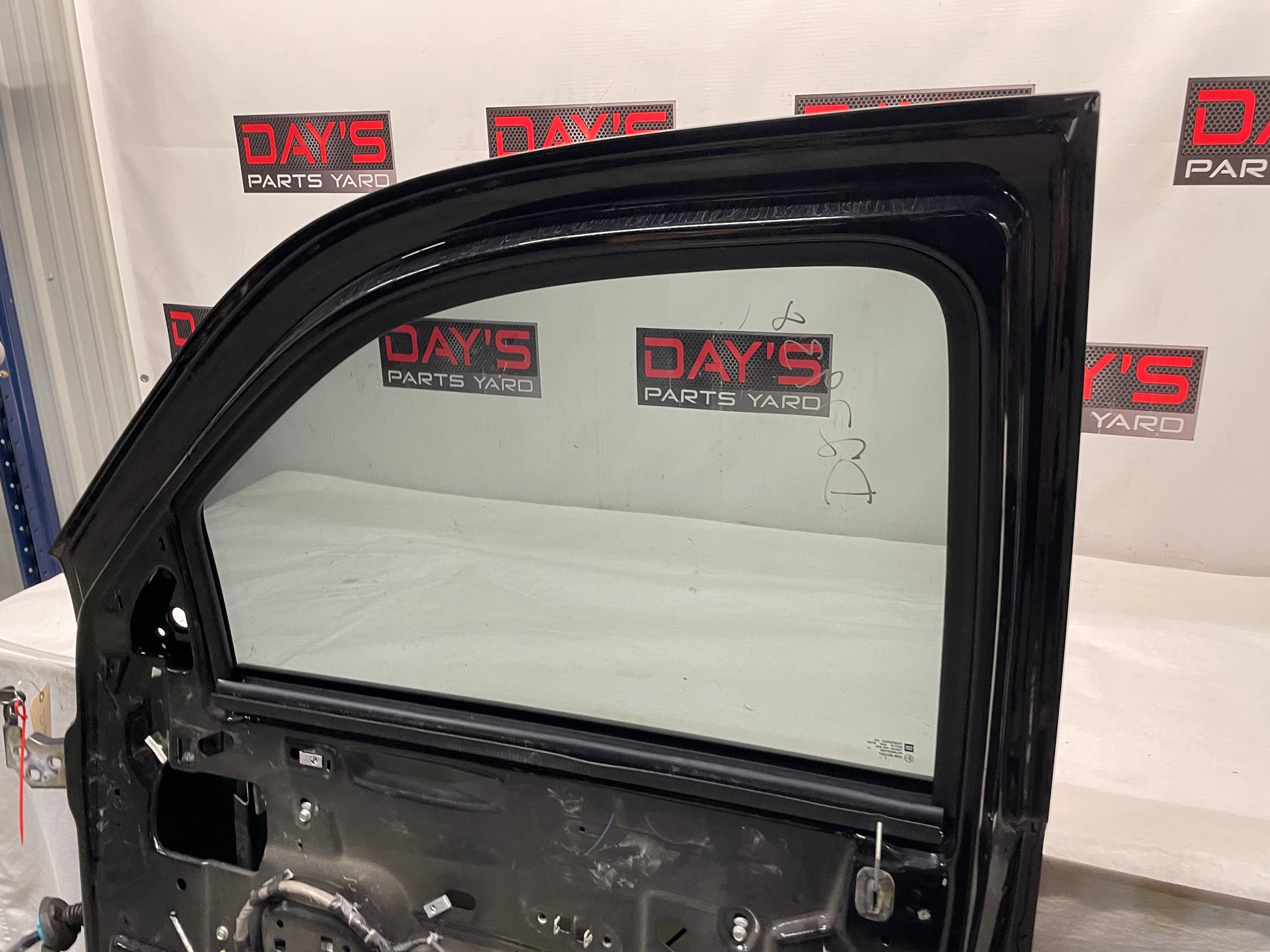 2013 GMC Sierra C1500 SLE RH Passenger Front Exterior Door Black OEM - Day's Parts Yard