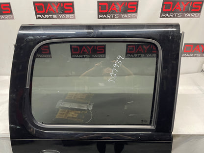 2013 GMC Sierra C1500 SLE RH Passenger Rear Exterior Door Black OEM - Day's Parts Yard