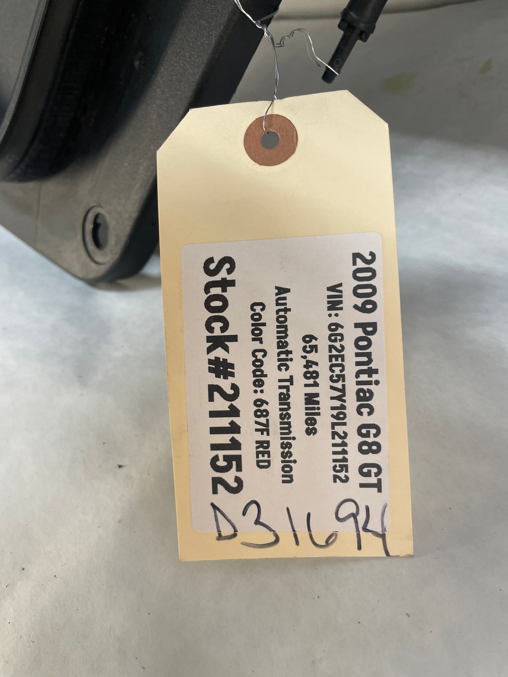 2009 Pontiac G8 GT Complete Windshield Wiper Cowl Grille Trim Vent Panel OEM - Day's Parts Yard