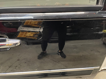 2013 GMC Sierra C1500 SLE RH Passenger Rear Exterior Door Black OEM - Day's Parts Yard