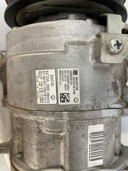 2018 Chevy Camaro ZL1 AC A/C Air Conditioner Compressor w/ Hardware OEM