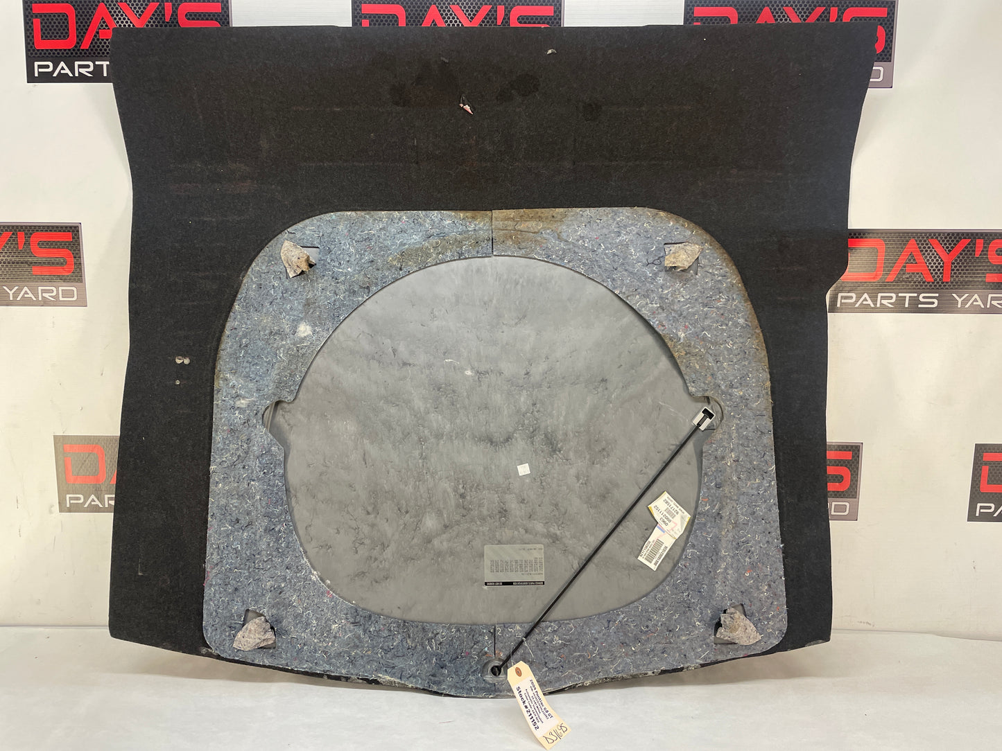 2009 Pontiac G8 GT Spare Tire Trunk Compartment Floor Carpet Mat Panel Cover OEM - Day's Parts Yard